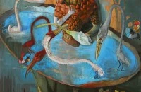 Shallow Waters, Oil on Canvas, 52" x 40", 2010