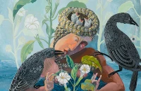Eye Candy, Gouache, 20" x 20", 2008