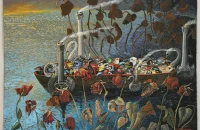 Numbers, Gouache, 22" x 30", 2008