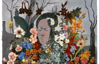 The Frenchman Garden, Gouache, 22" x 22", 2011