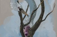 I Hide, Collage, 12"x 6", 2013
